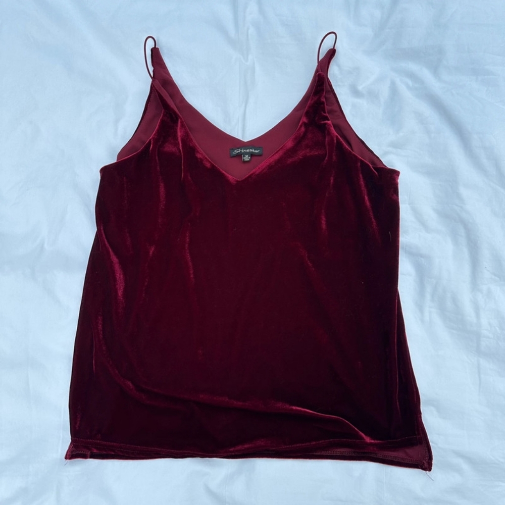Shinestar Velour Tank - Picture 1 of 4